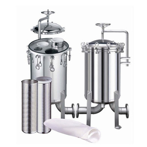 Edible Oil Filter Bag Stainless Steel Housing