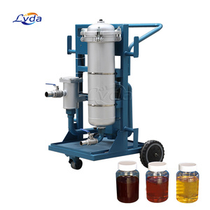 High Precision Lubrication System Oil Filter Purifier Machine